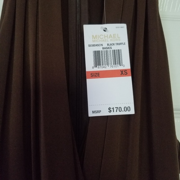 Michael kors chain-neck High-Low Dress - Picture 4 of 5